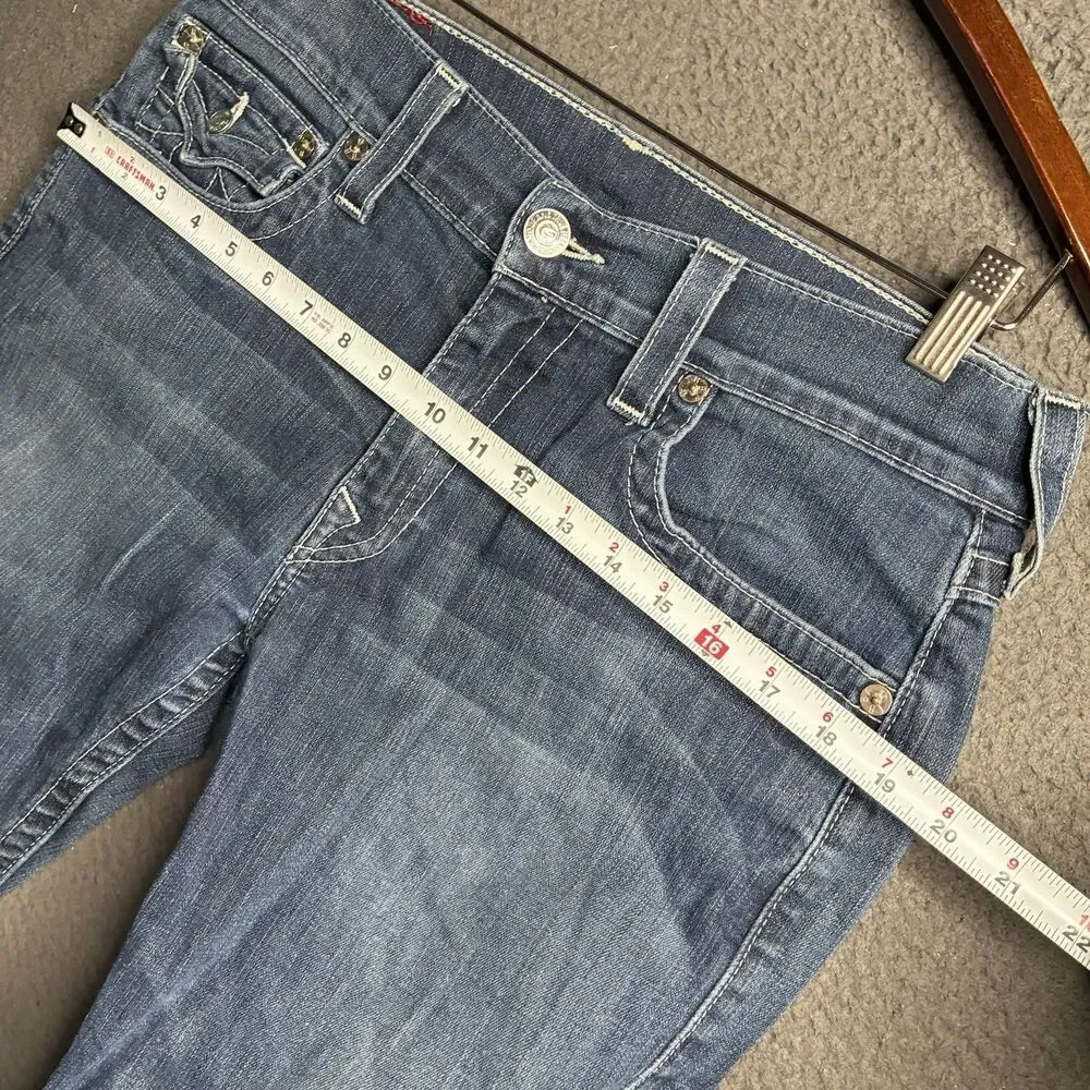 Vintage True Religion Ricky Jeans Men’s 33 (Measured 34x33) Flap Pocket USA